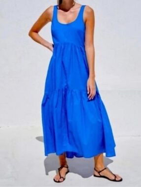 AYR The Magic Hour Maxi Dress Blue Large